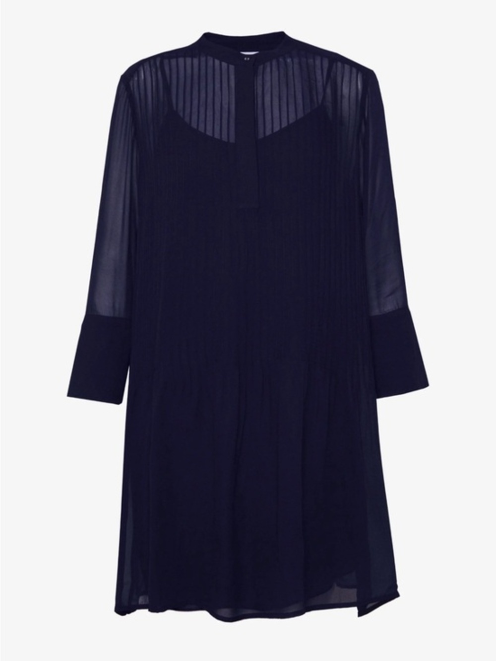 Samsoe Samsoe Chiffon Shirt Dress - Black size xxs.